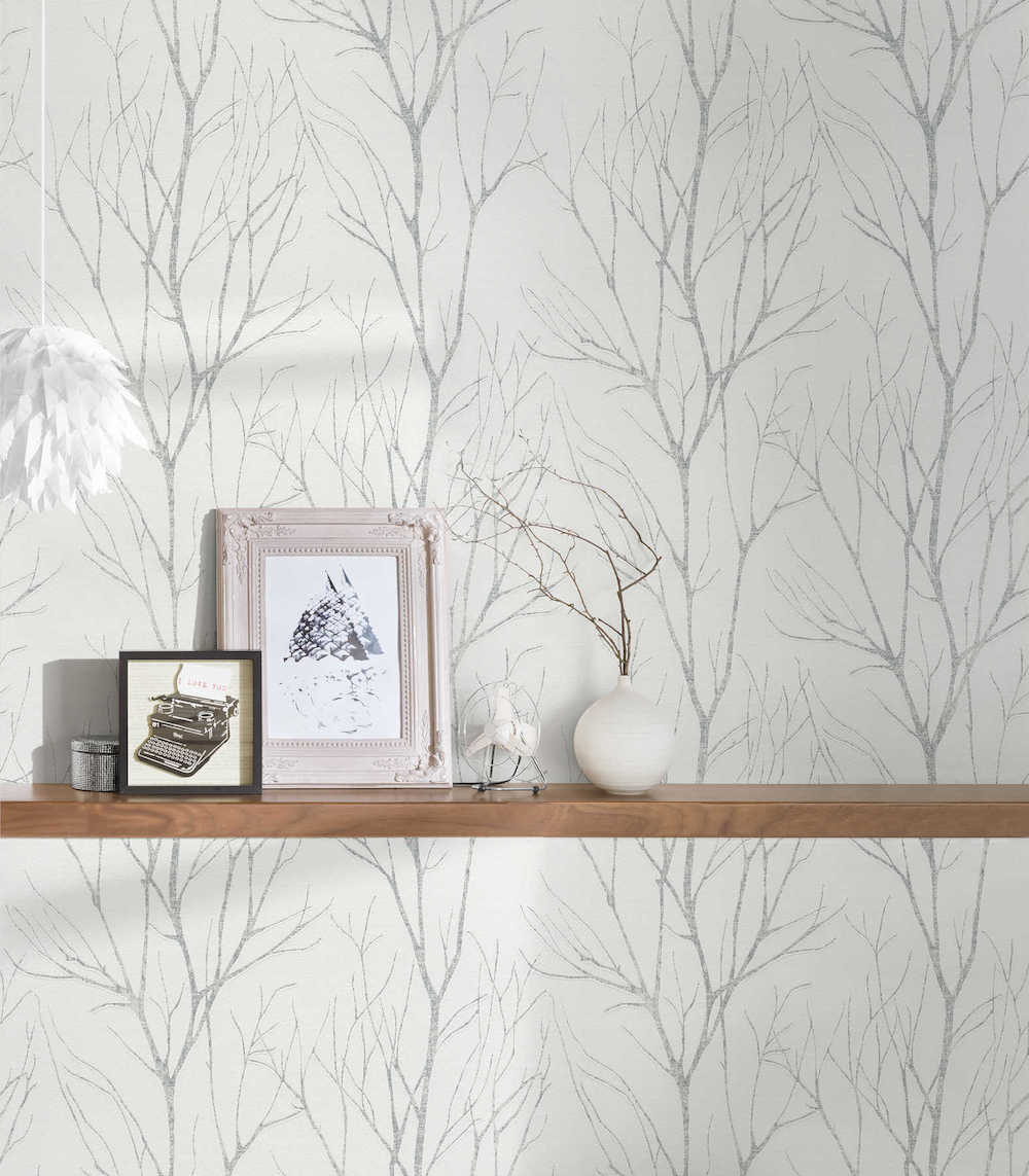 Attractive 2 - Tree Motif botanical wallpaper AS Creation