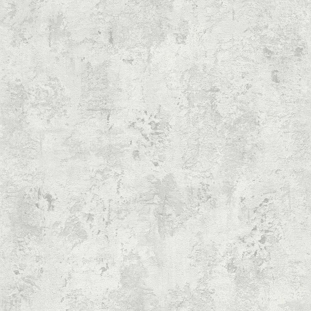 The Bos - Mediterranean Plaster industrial wallpaper AS Creation Roll White  388233