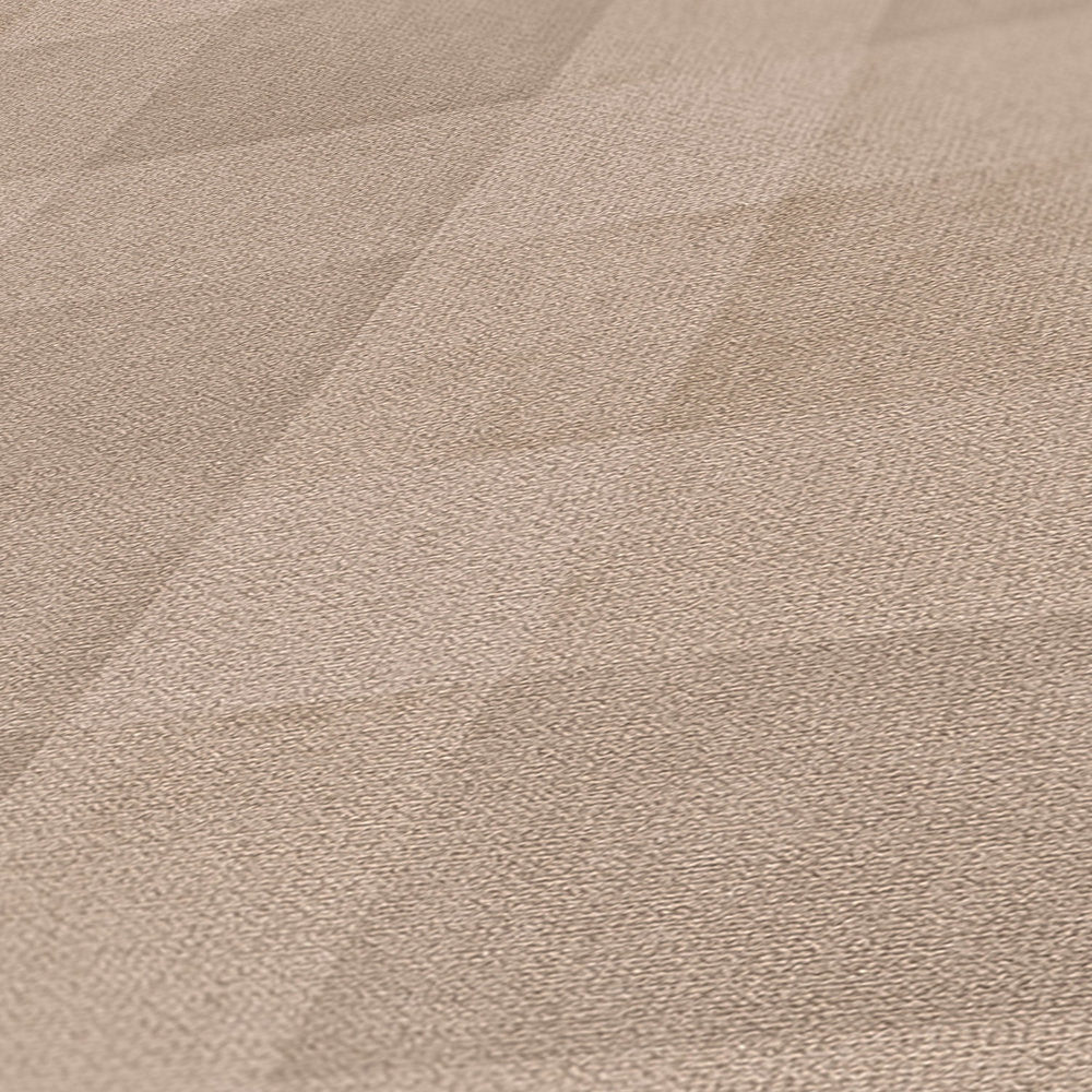 Natural Living - Cosy Check geometric wallpaper AS Creation    
