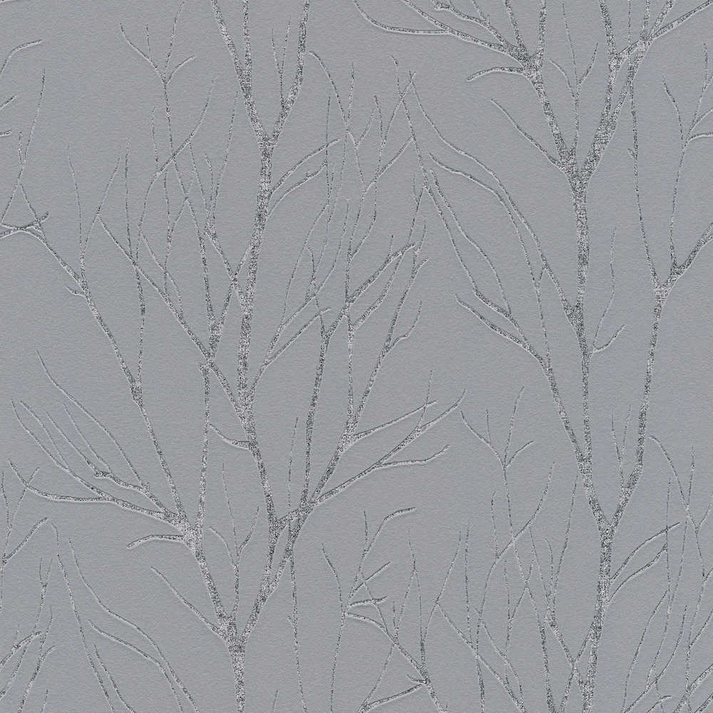 Attractive 2 - Tree Motif botanical wallpaper AS Creation Roll Dark Grey  372601
