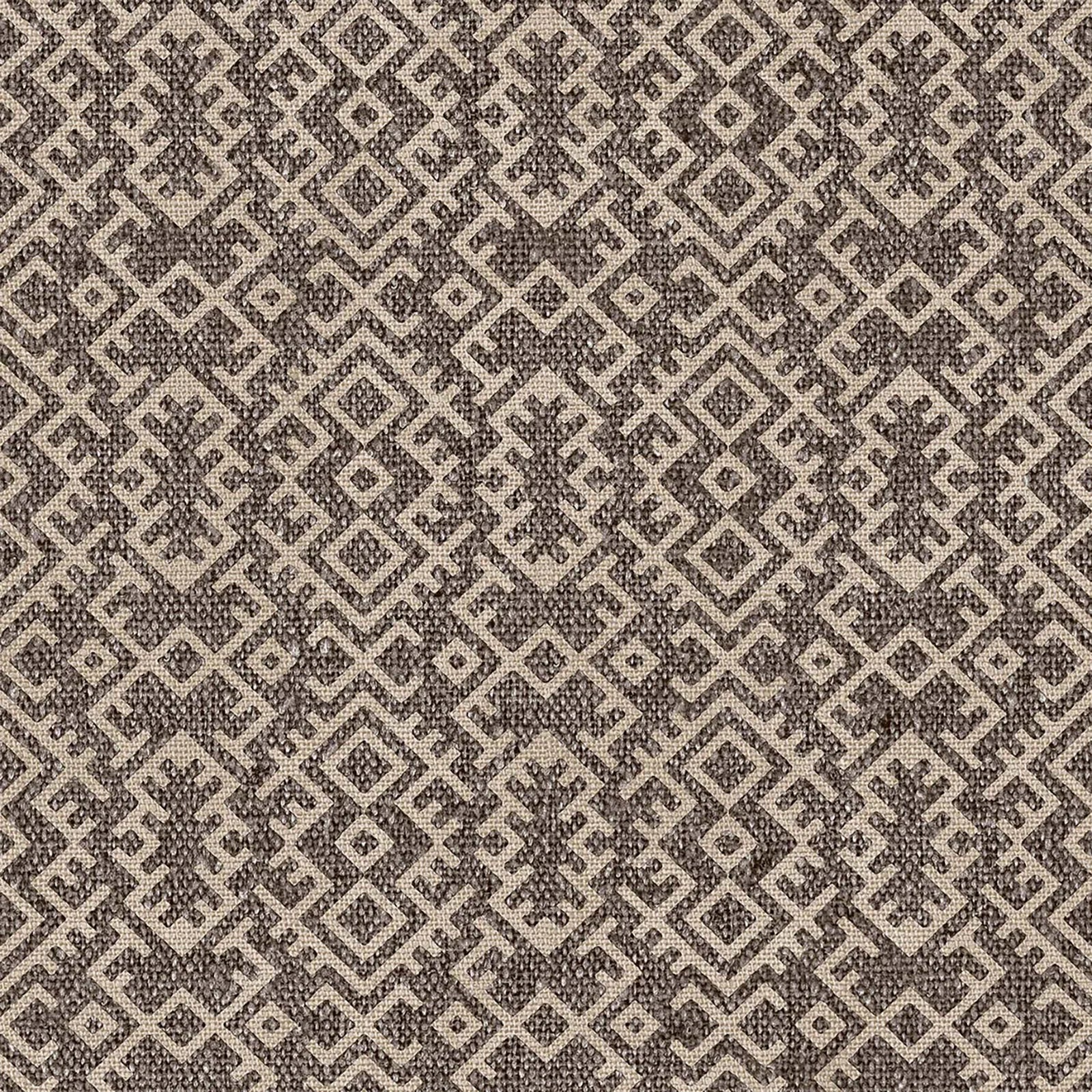 Cvlto - Tribal Weave geometric wallpaper Parato Roll Brown 21119