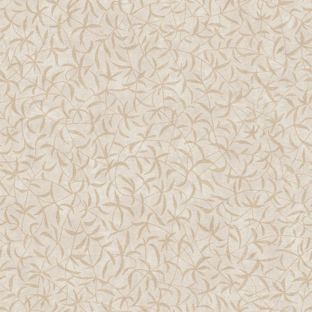 Terra - Petit Leaves botanical wallpaper AS Creation Roll Beige  389205
