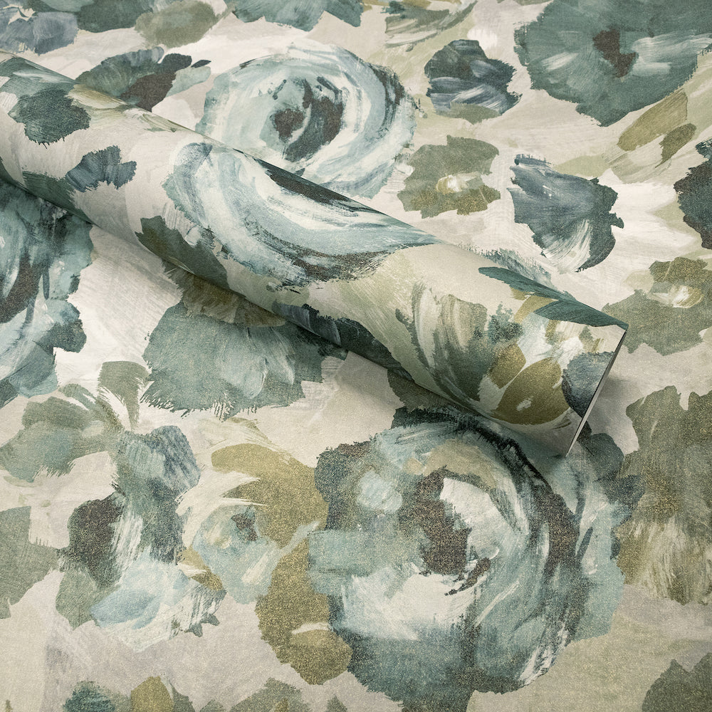 Julie Feels Home - Paeonia botanical wallpaper Hohenberger    
