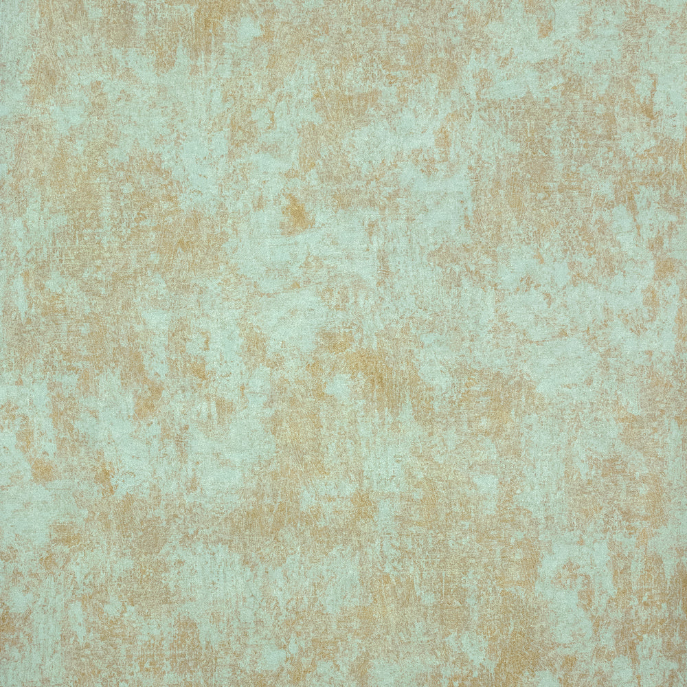 Julie Feels Home - Monstera Plain plain wallpaper Hohenberger Roll Turquise  26953-HTM