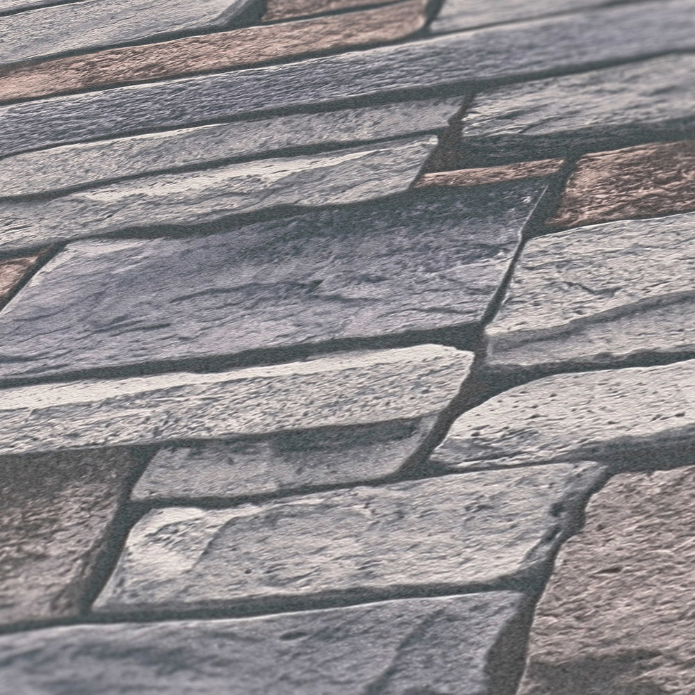 Terra - Stone Wall industrial wallpaper AS Creation    