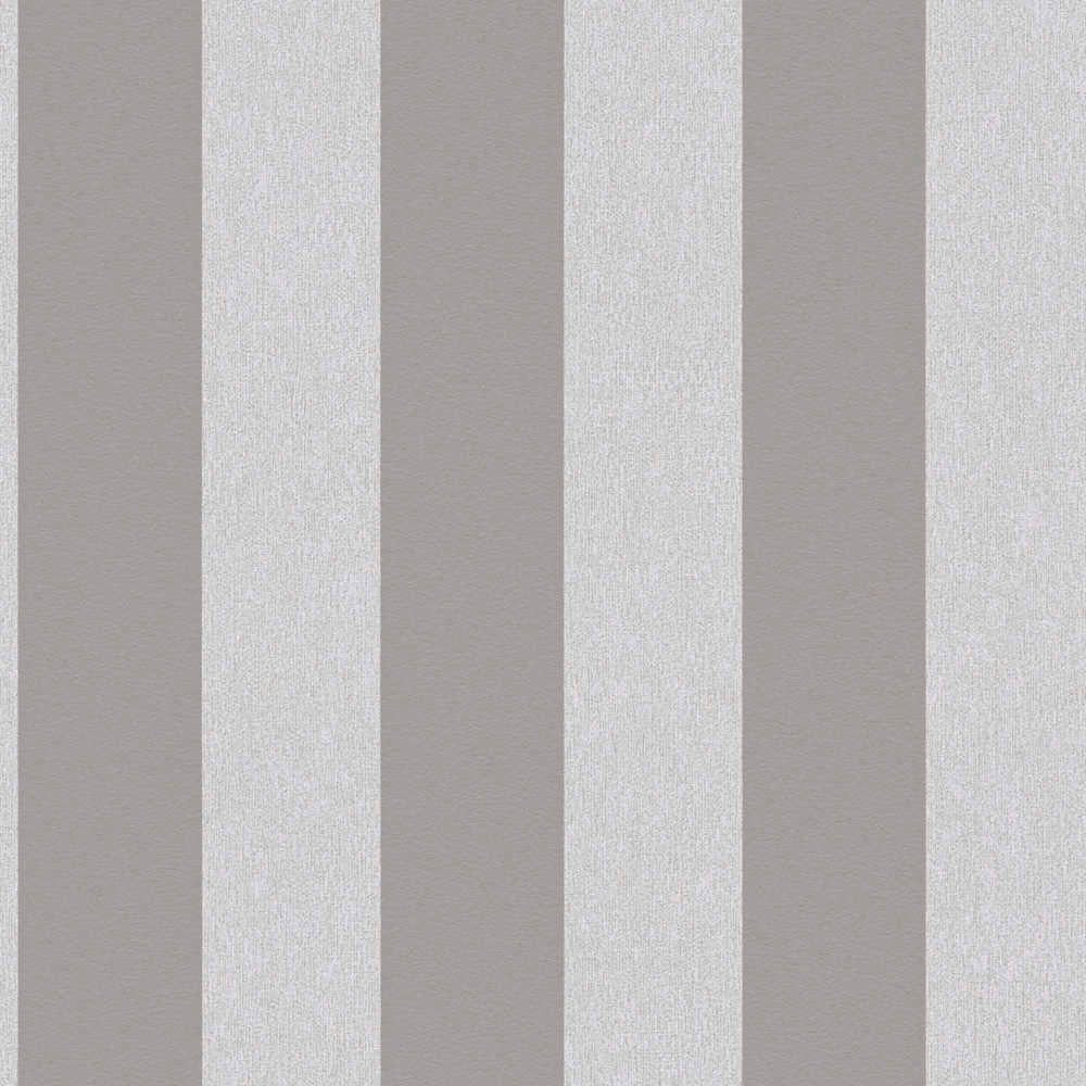 Attractive 2 - Broad Stripe damask wallpaper AS Creation Roll Grey  390293