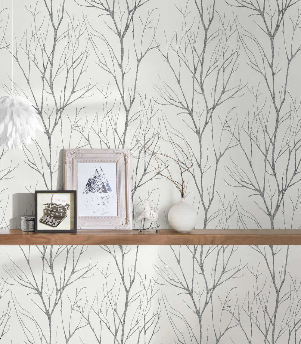 Attractive 2 - Tree Motif botanical wallpaper AS Creation    