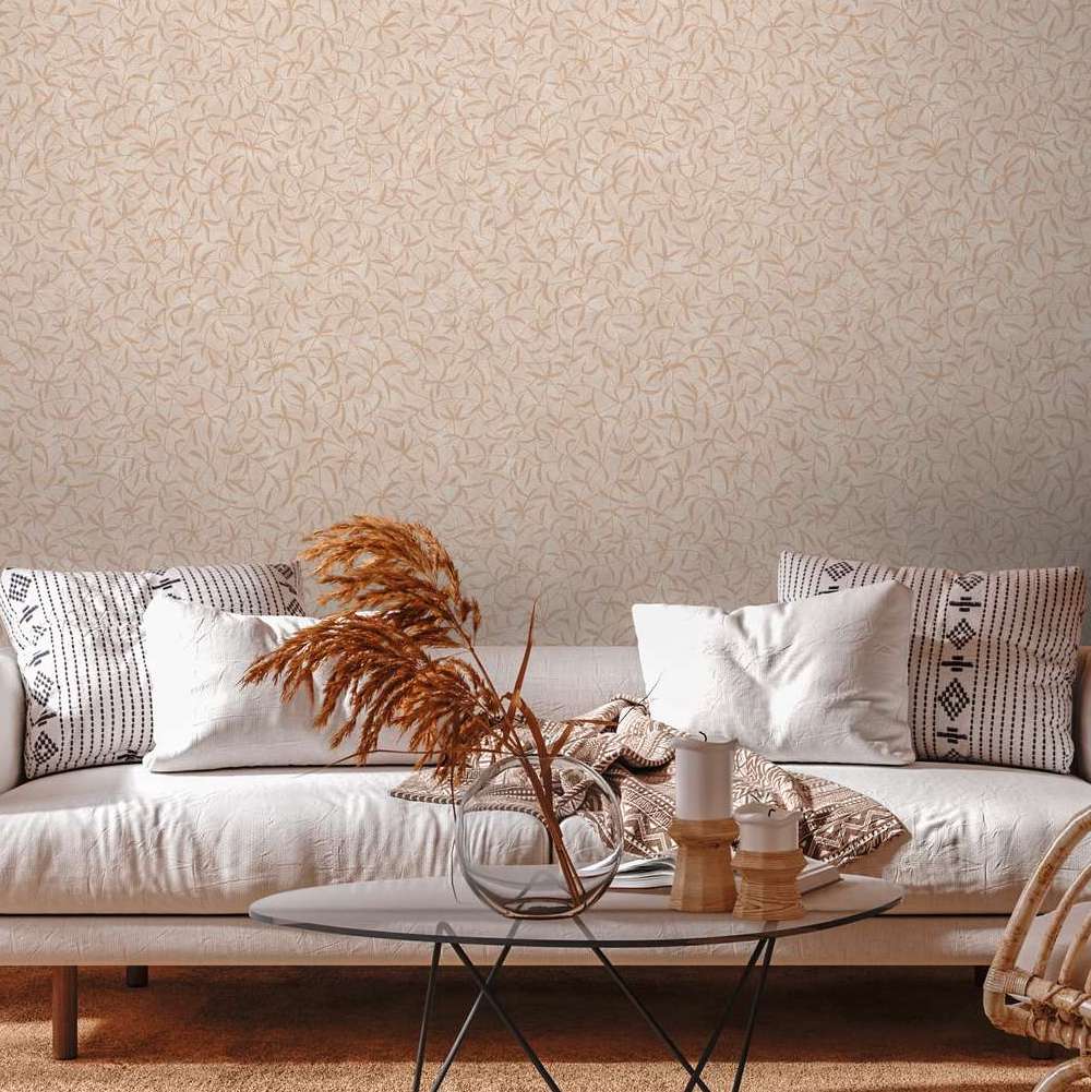 Terra - Petit Leaves botanical wallpaper AS Creation    