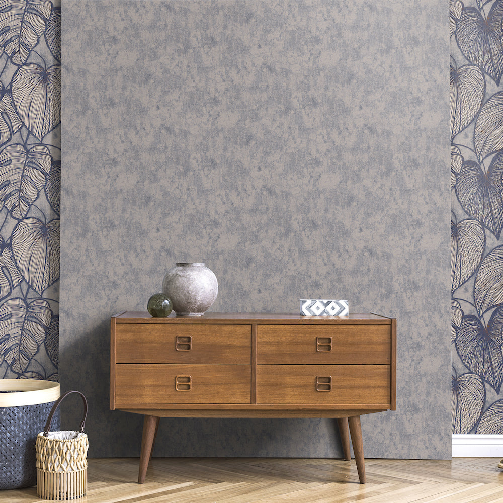 Julie Feels Home - Monstera Plain plain wallpaper Hohenberger    