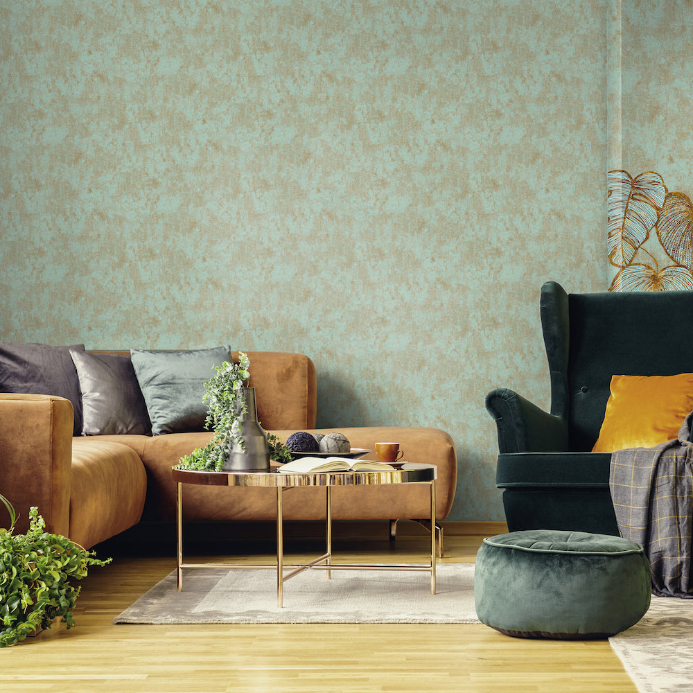 Julie Feels Home - Monstera Plain plain wallpaper Hohenberger    