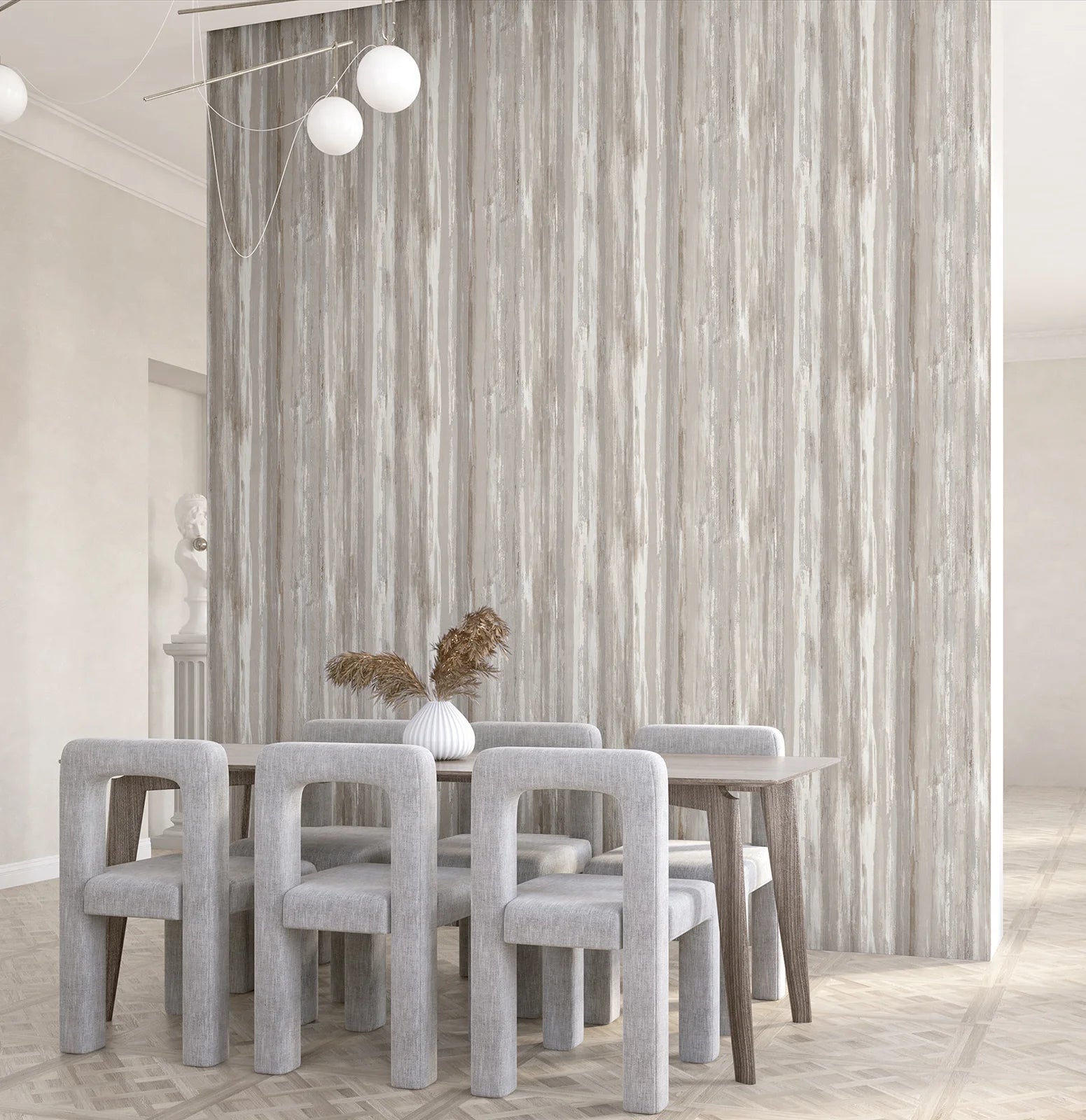 Textum - Rustic Heather textile wallpaper Parato    