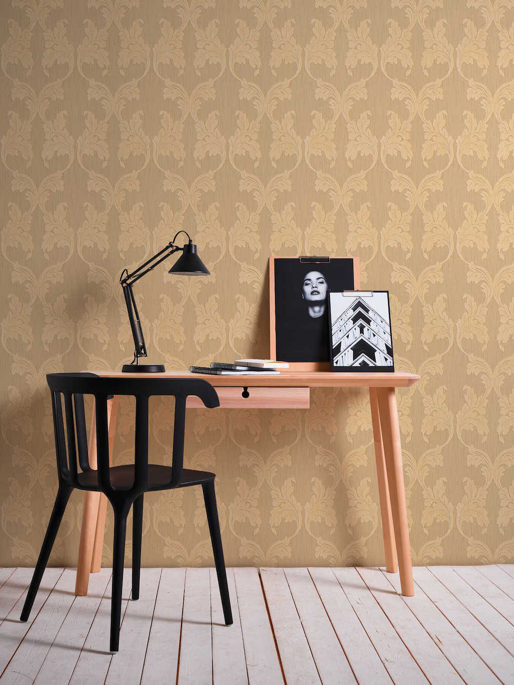 Tessuto - Textured Filigree textile wallpaper AS Creation    