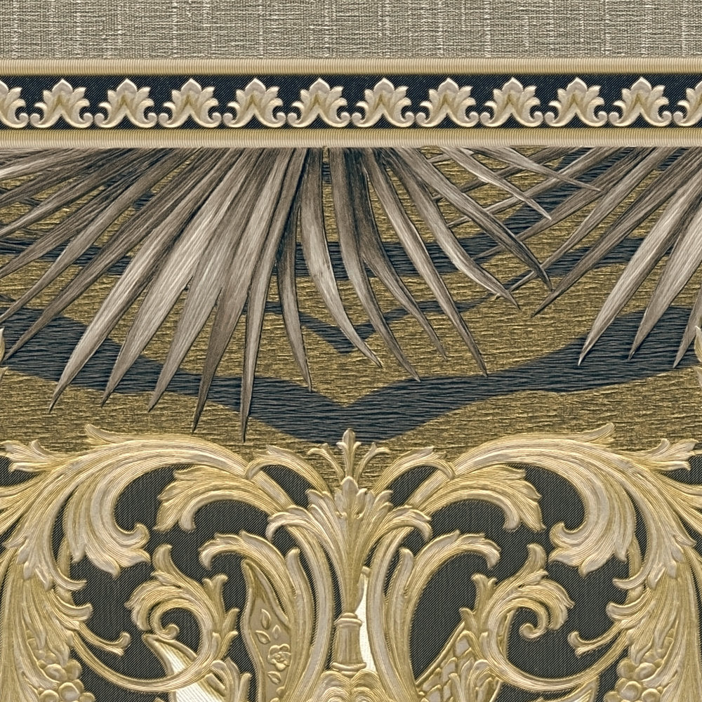 Versace 5 -  Ornate Palm designer wallpaper AS Creation    