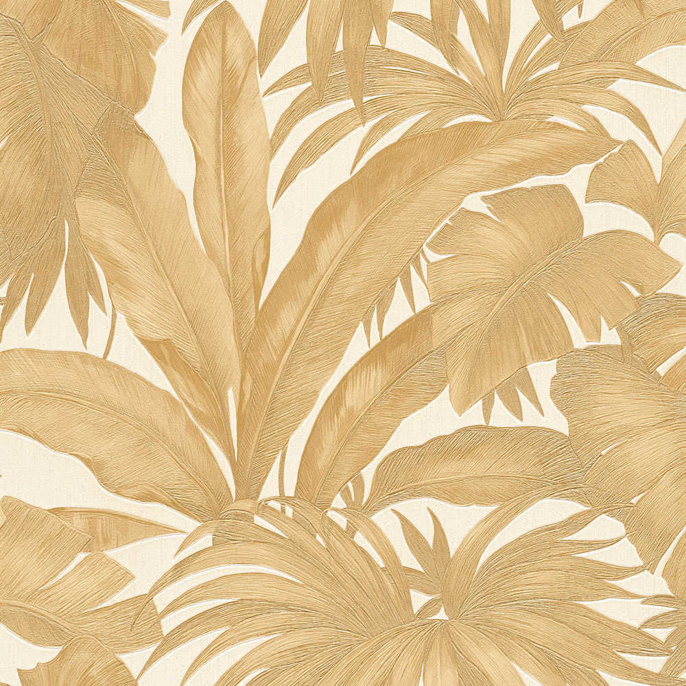 Versace 5 - Palm Springs designer wallpaper AS Creation Roll Gold  962404