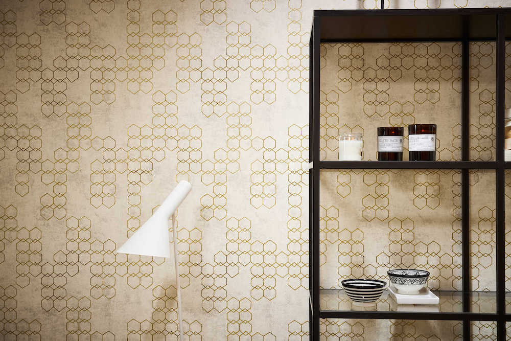 stock sale - gilded geometric clearance eurowalls    