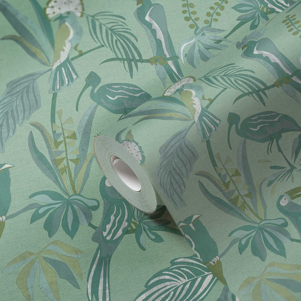 House of Turnowsky - Birds botanical wallpaper AS Creation