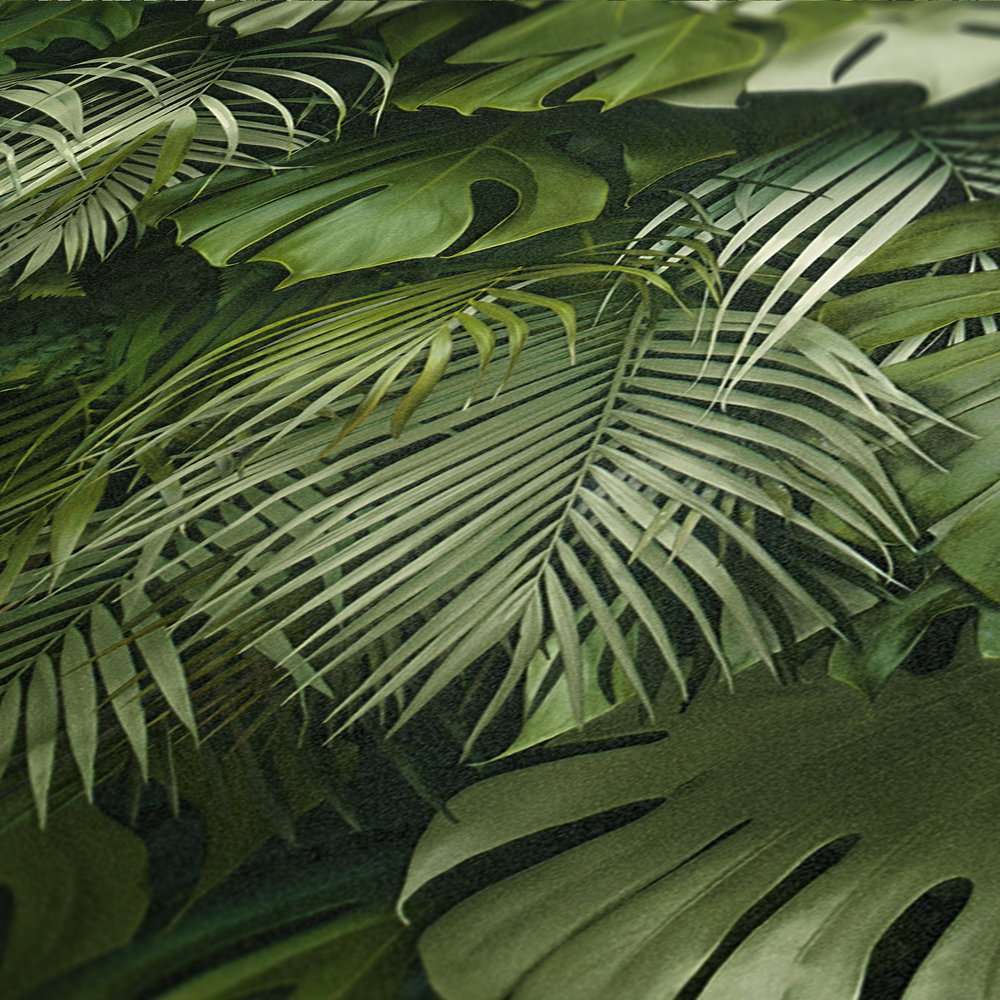 Greenery - Vibrant Palms botanical wallpaper AS Creation    