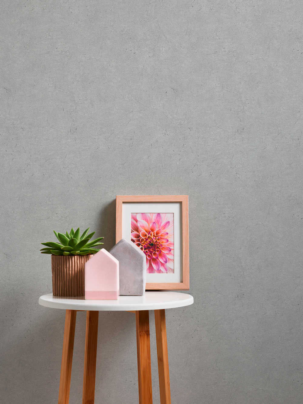 Industrial Elements - Artisanal Concrete plain wallpaper AS Creation    