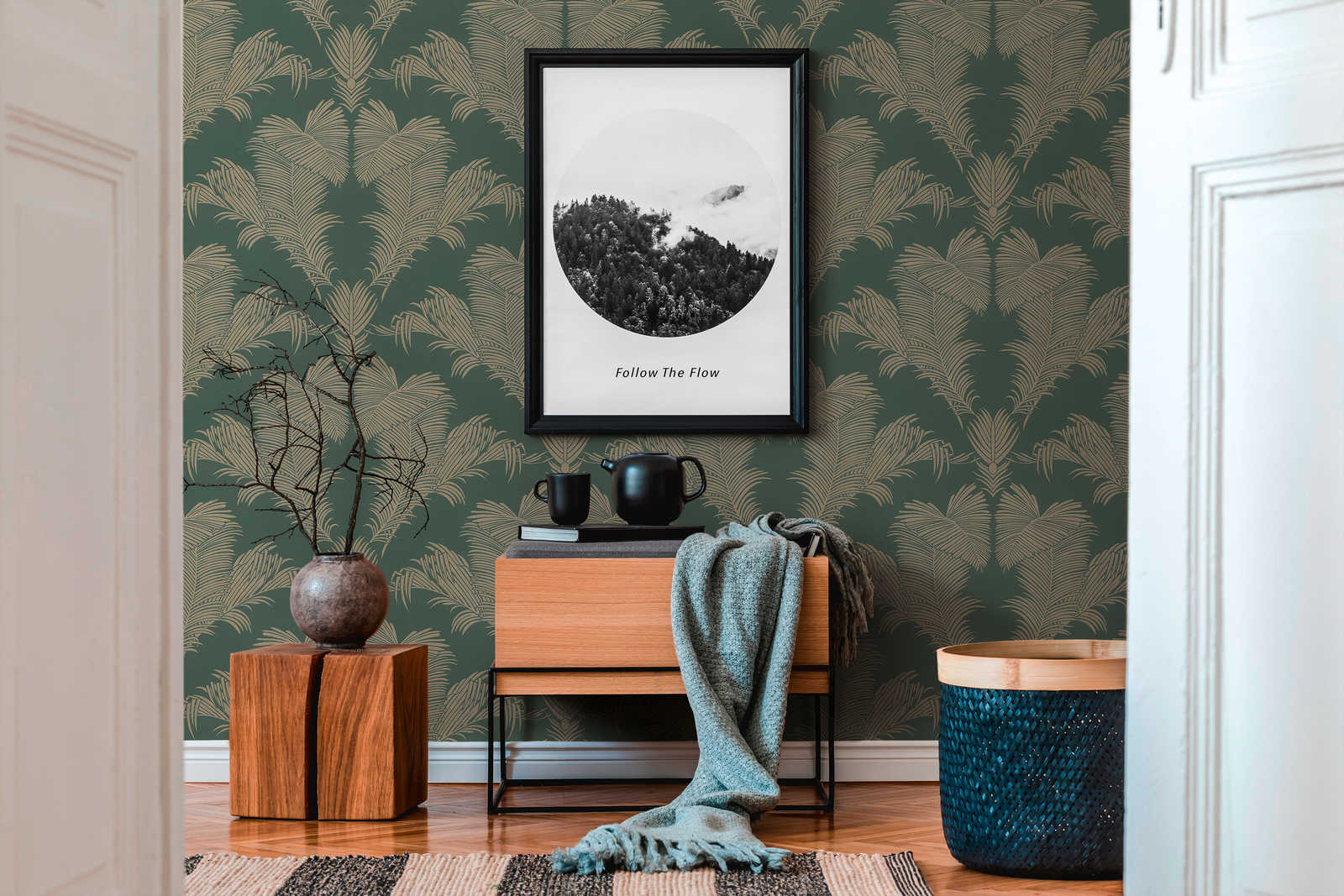 Trendwall 2 - Palm Leaves botanical wallpaper AS Creation    