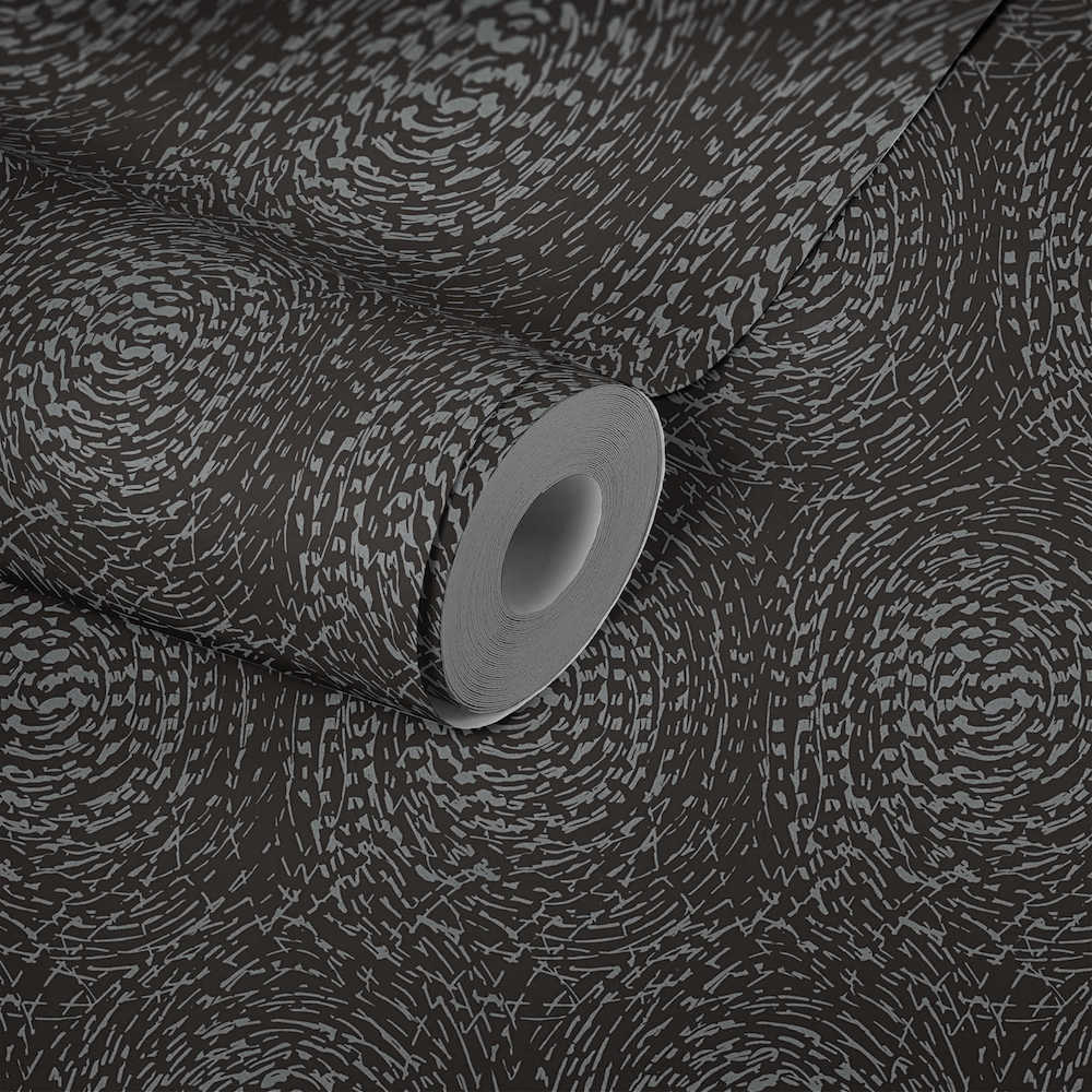Alpha - Metallic Circles geometric wallpaper AS Creation    