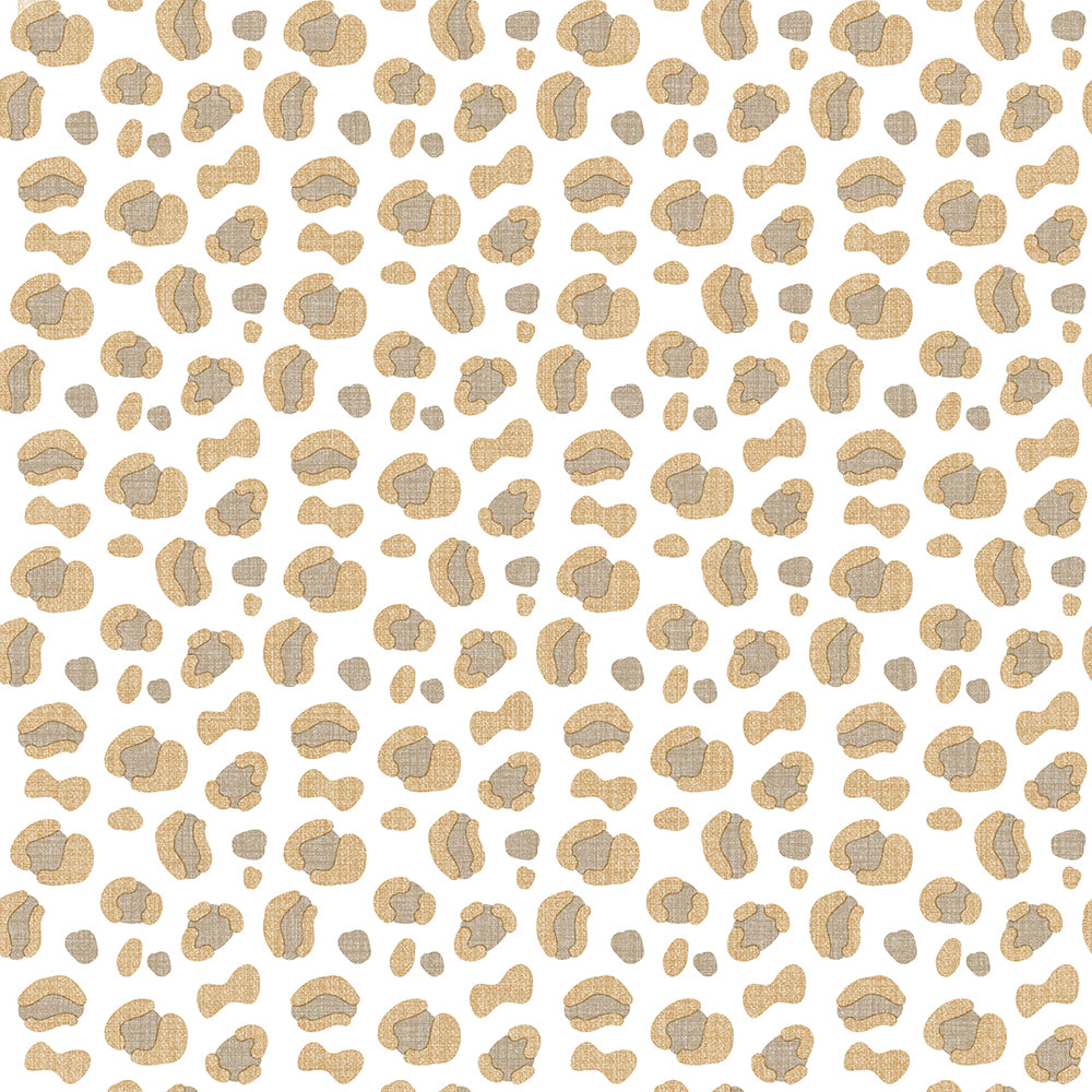 Mondo Baby - Cheetah kids wallpaper Parato Roll Grey  13052