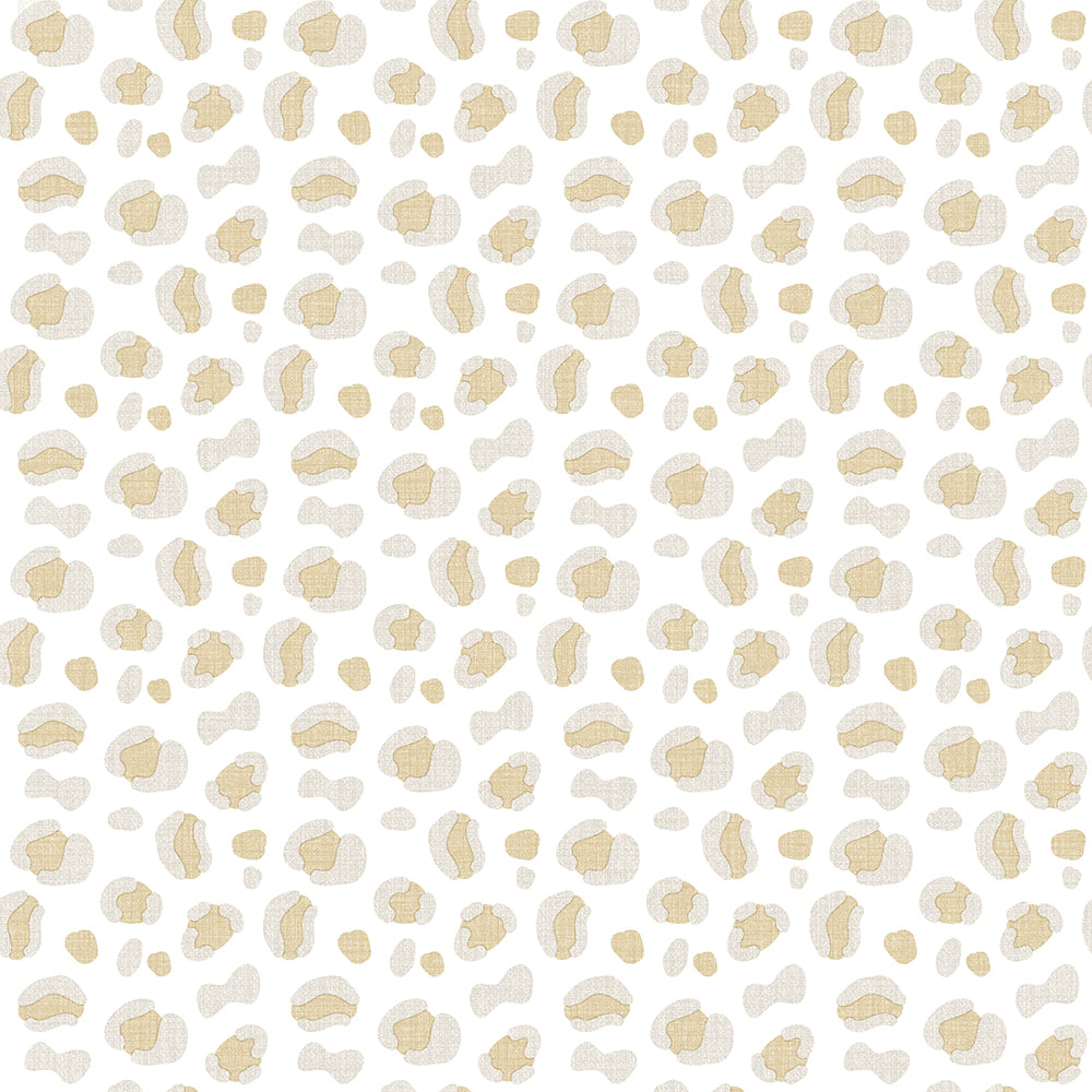 Mondo Baby - Cheetah kids wallpaper Parato Roll Beige  13051