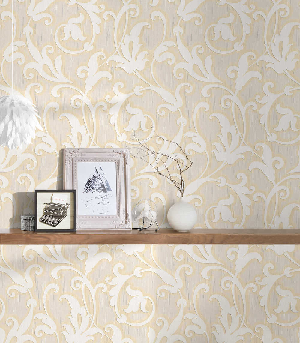 Tessuto - Fancy Filigree textile wallpaper AS Creation    