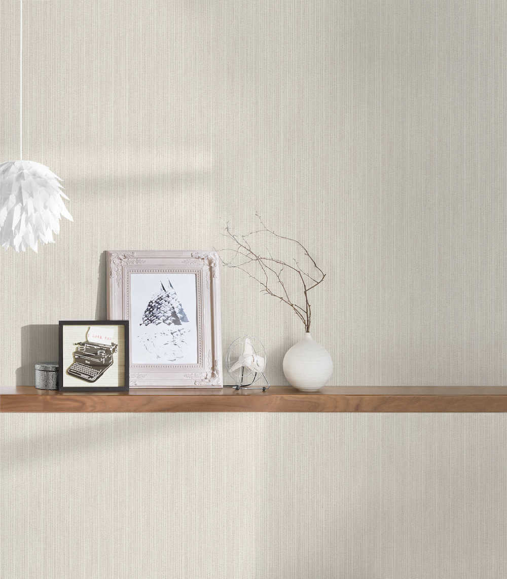 Michalsky 3 - Original  Self Subtle Stripe plain wallpaper AS Creation    