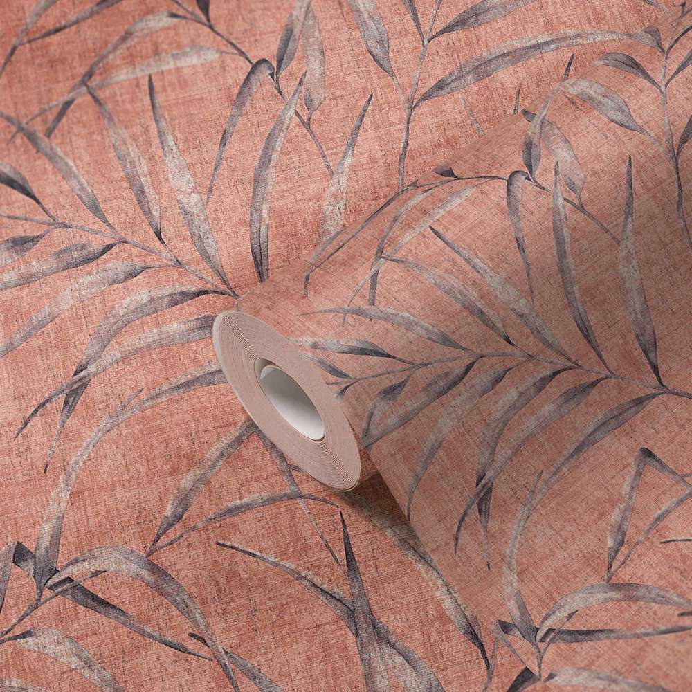 Greenery - Delicate Leaves botanical wallpaper AS Creation    