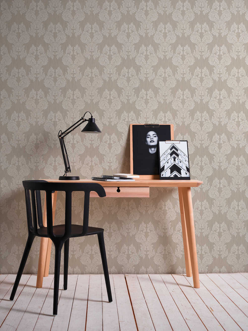 Tessuto - Baroque Texture textile wallpaper AS Creation    