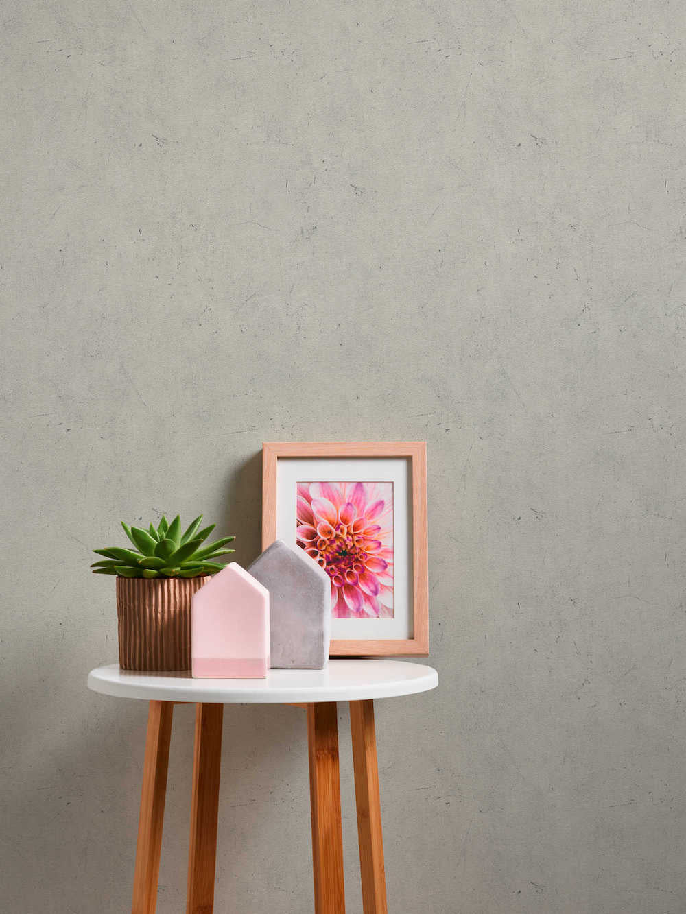 Industrial Elements - Artisanal Concrete plain wallpaper AS Creation    