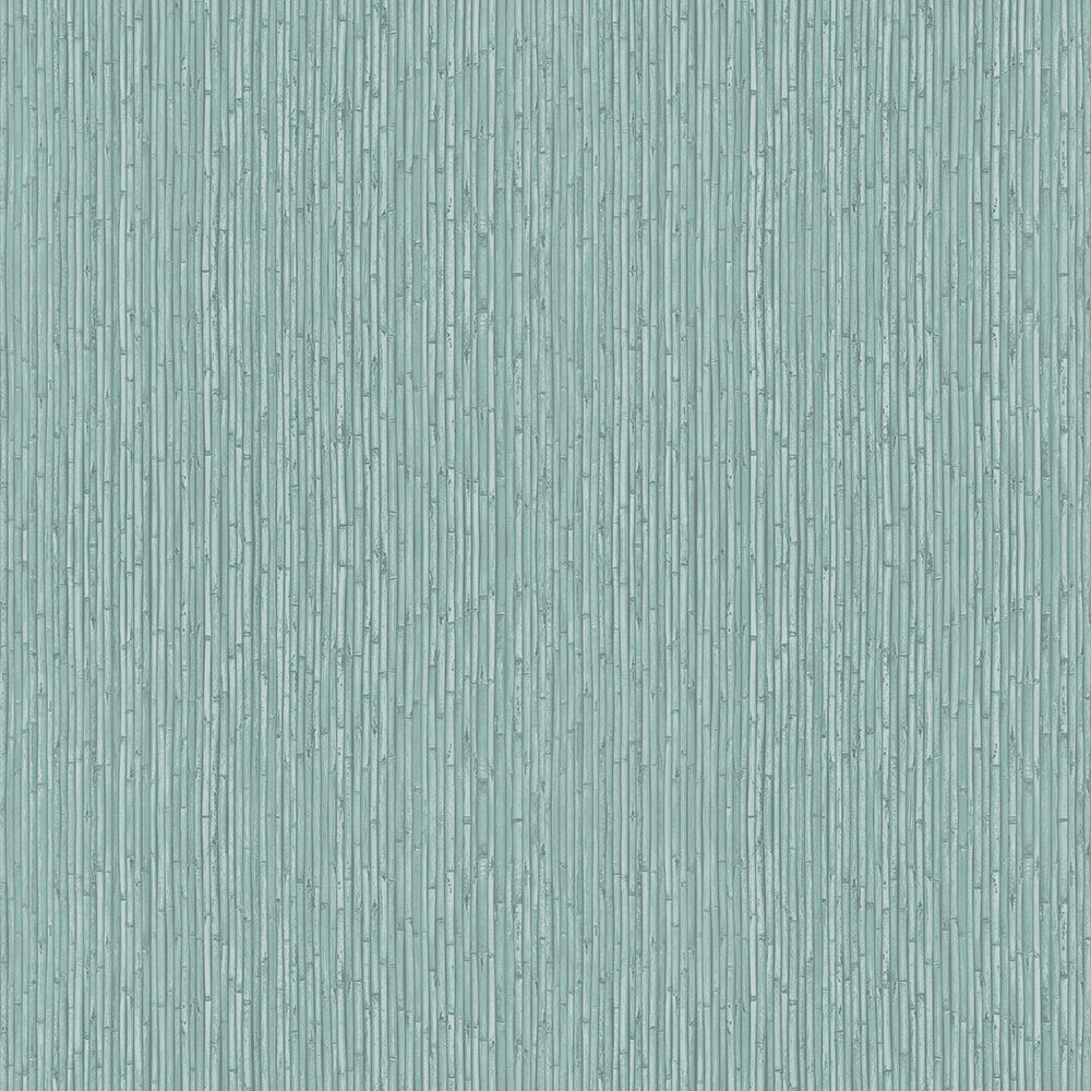 Flora - Bamboo bold wallpaper Parato Roll Blue  18572