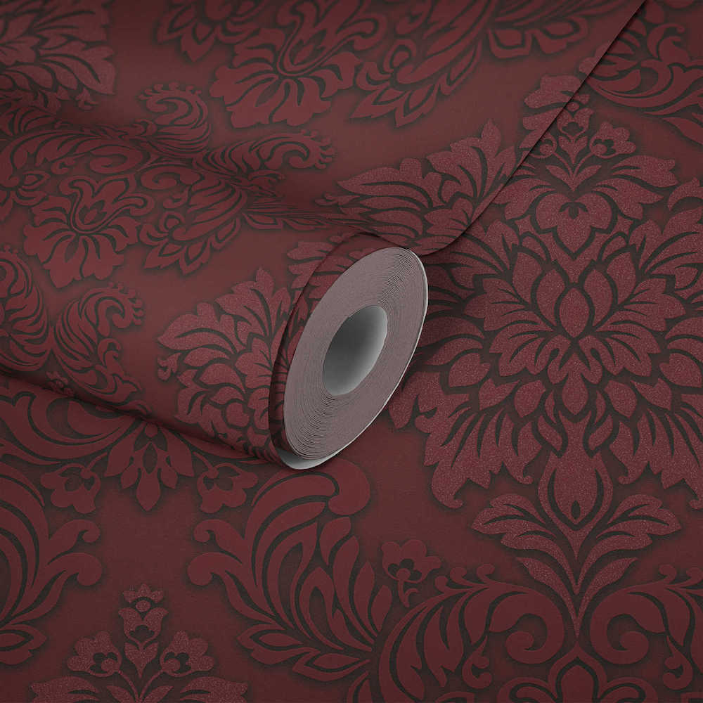 Metropolitan Stories - Touch Of Glitter damask wallpaper AS Creation    