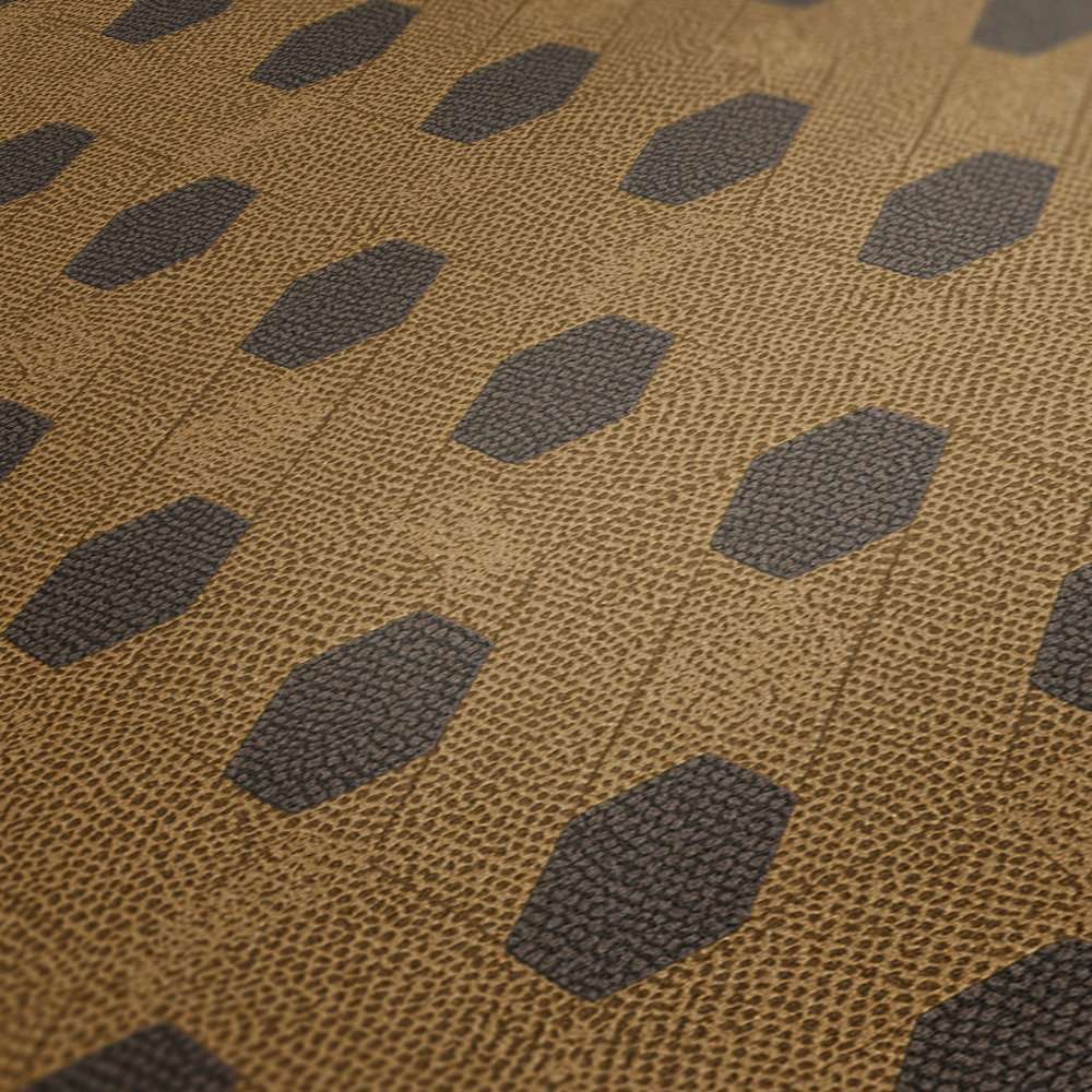 Absolutely Chic - Polka-Diamond Chic geometric wallpaper AS Creation    