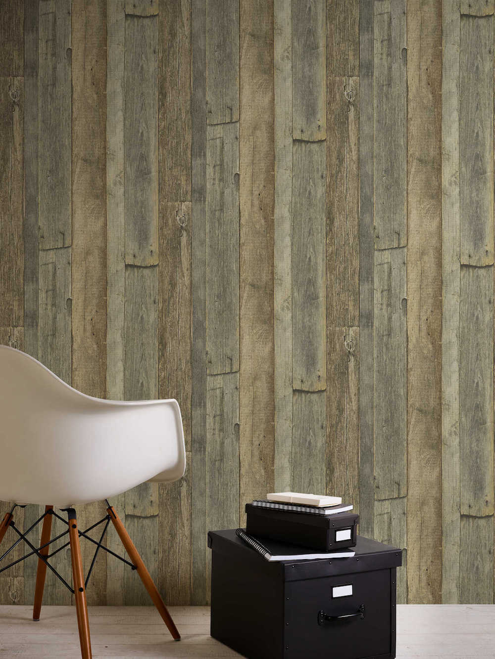 Industrial Elements - Aged Timber industrial wallpaper AS Creation    