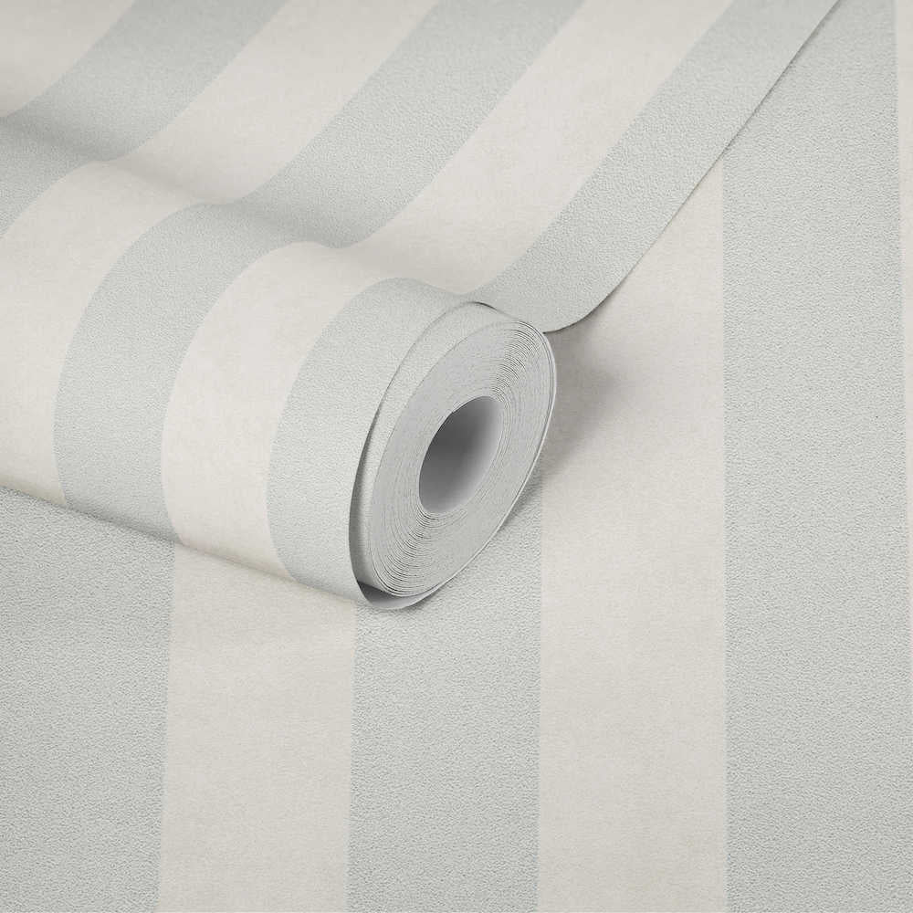 Trendwall - Hamptons Lustrous Stripe stripe wallpaper AS Creation    