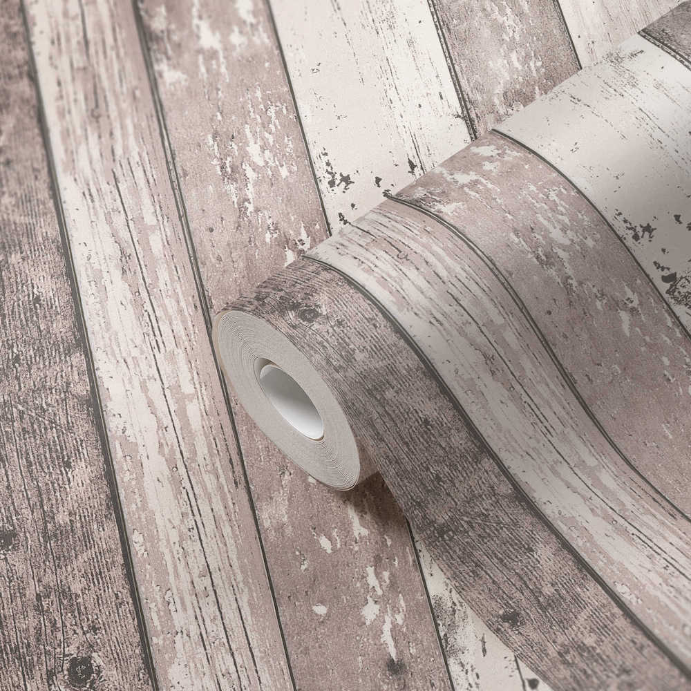 Industrial Elements - Timber Board industrial wallpaper AS Creation    