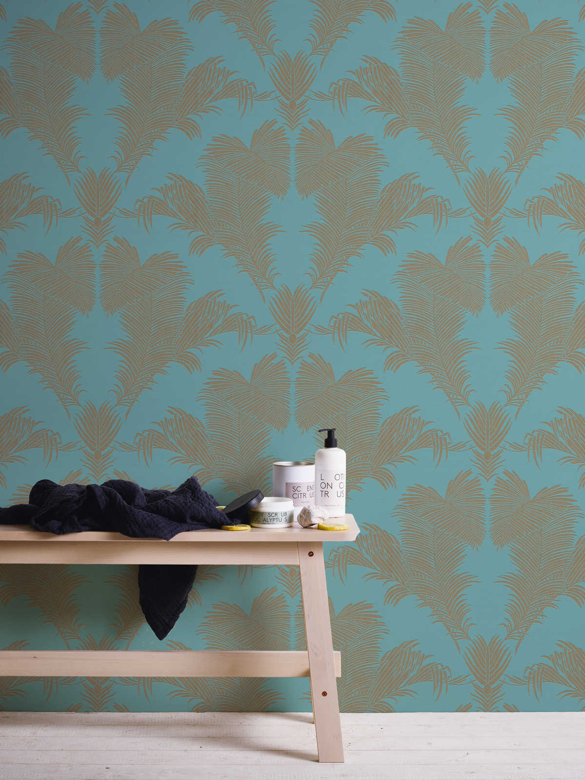 Trendwall 2 - Palm Leaves botanical wallpaper AS Creation    