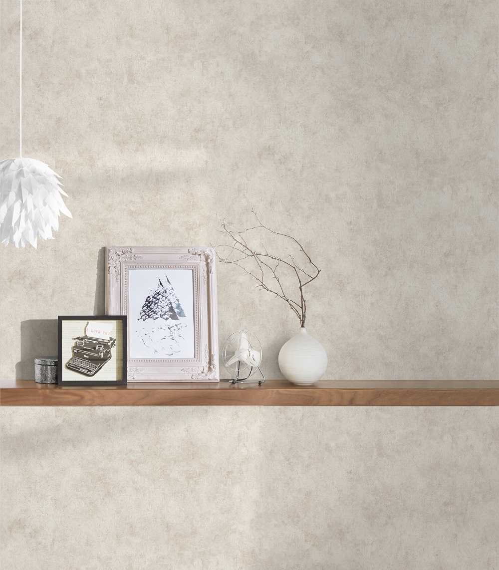 Industrial Elements - Weathered Concrete plain wallpaper AS Creation    