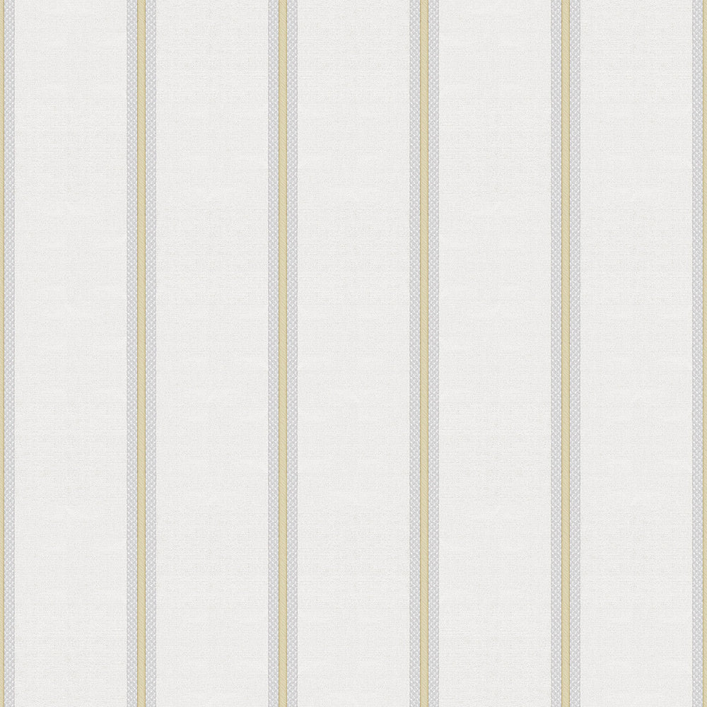 Vintage - Pin Stripe stripe wallpaper Parato Roll Cream  25762
