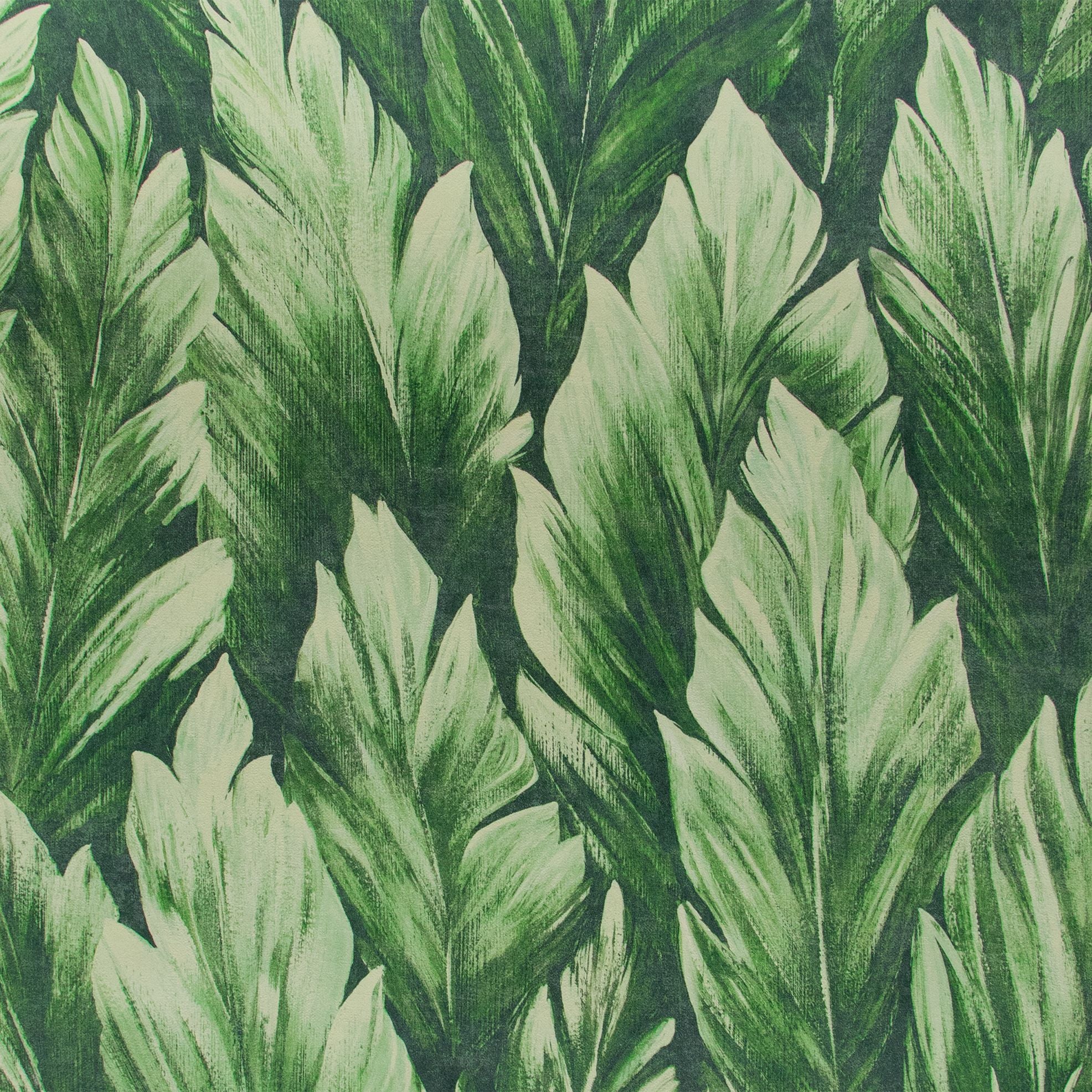 Tropical Dream  - Samoa botanical wallpaper Hohenberger Roll Green  26707
