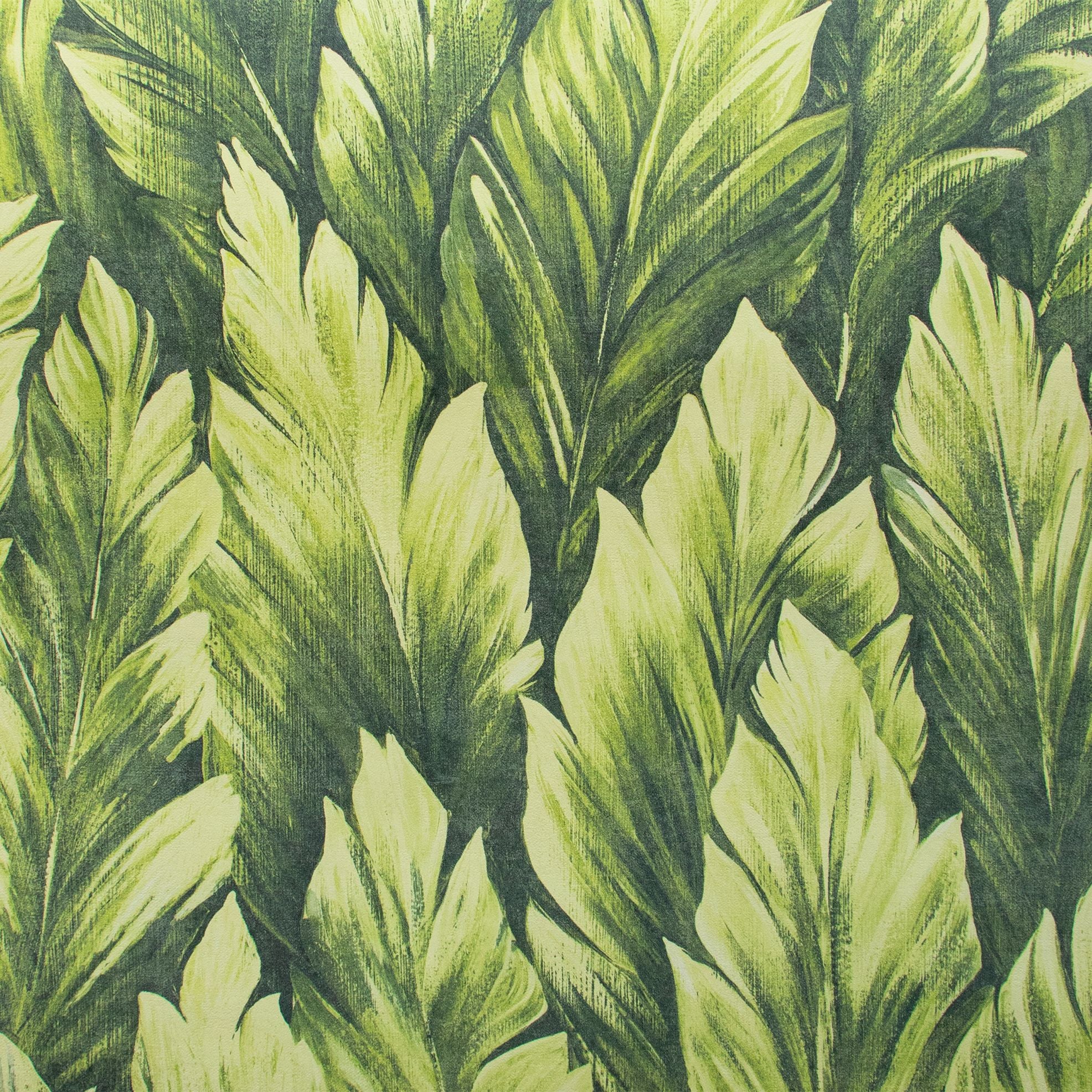 Tropical Dream  - Samoa botanical wallpaper Hohenberger Roll Light Green  26708