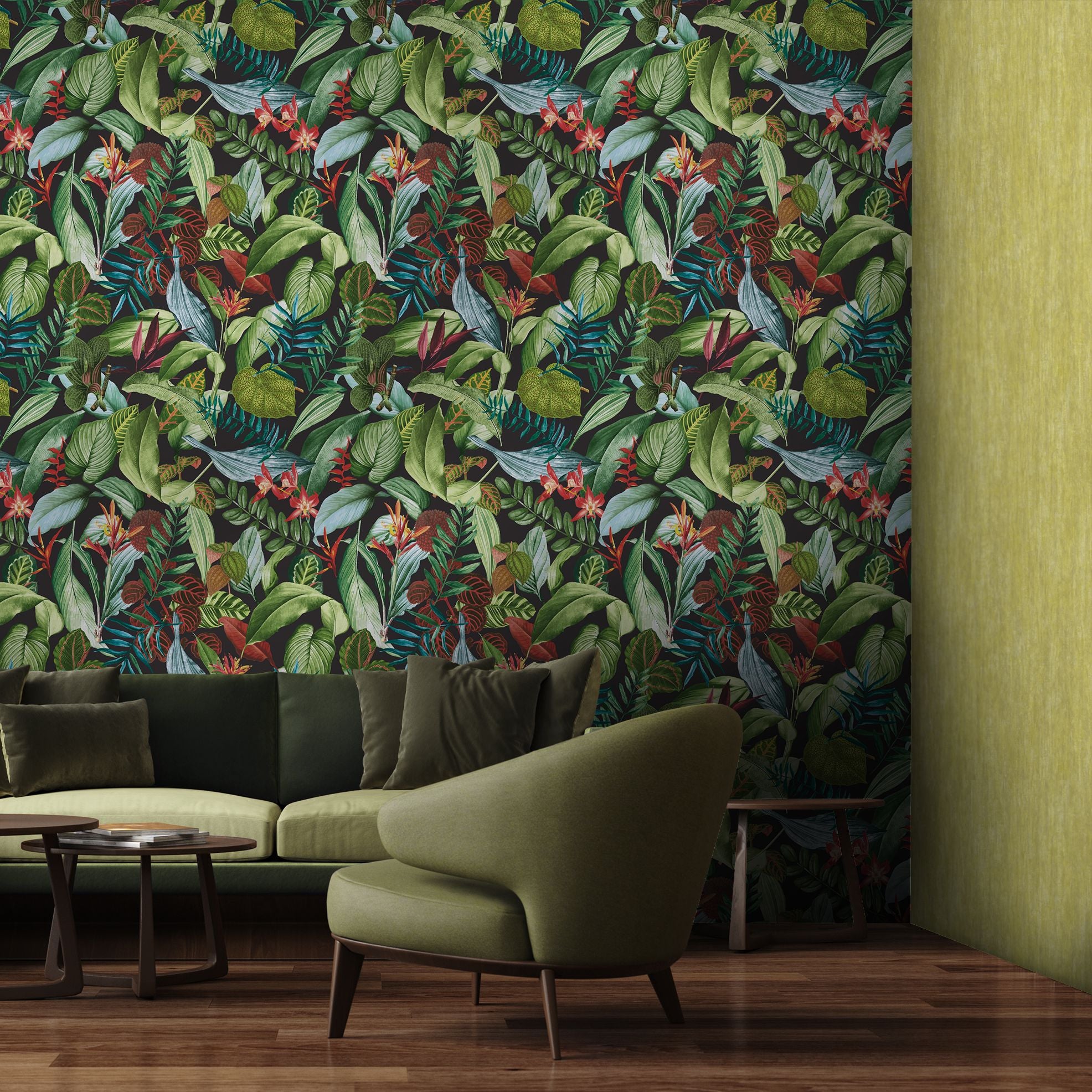Tropical Dream  - Tuvalu plain wallpaper Hohenberger    