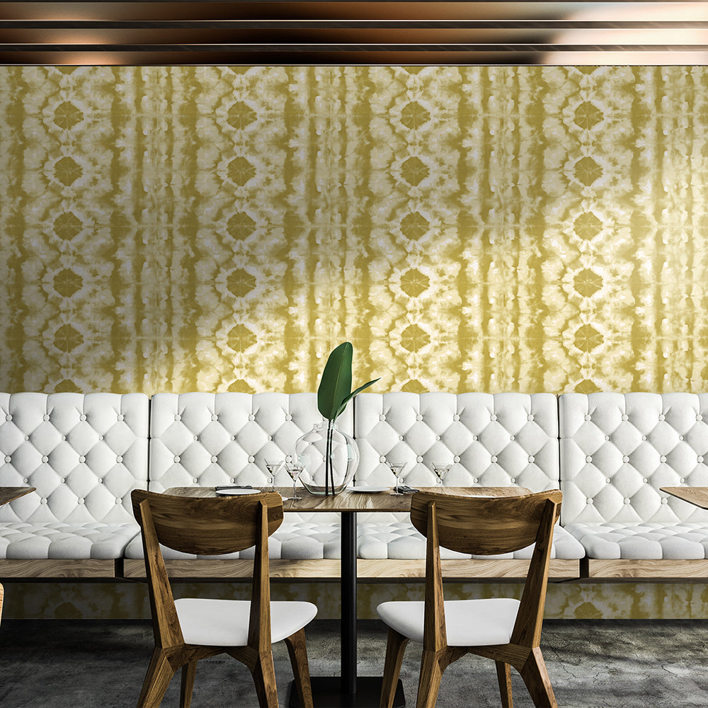 Crafted - Batik damask wallpaper Hohenberger    