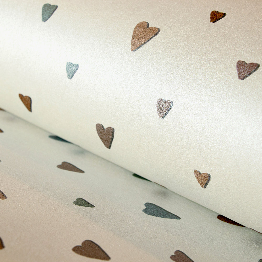 Great Kids - Coloured Hearts kids wallpaper Hohenberger    