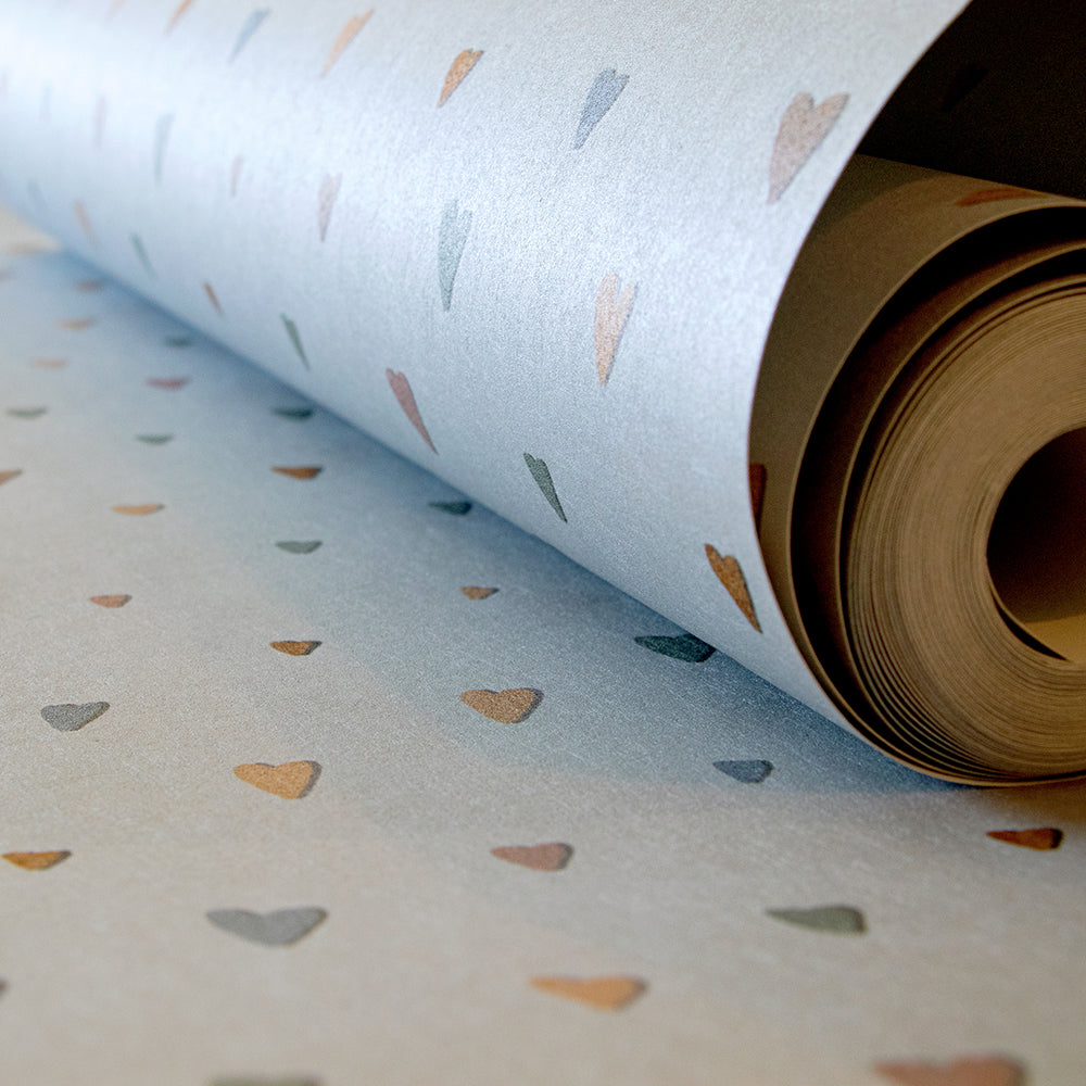 Great Kids - Coloured Hearts kids wallpaper Hohenberger    