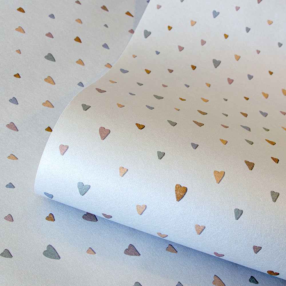 Great Kids - Coloured Hearts kids wallpaper Hohenberger    