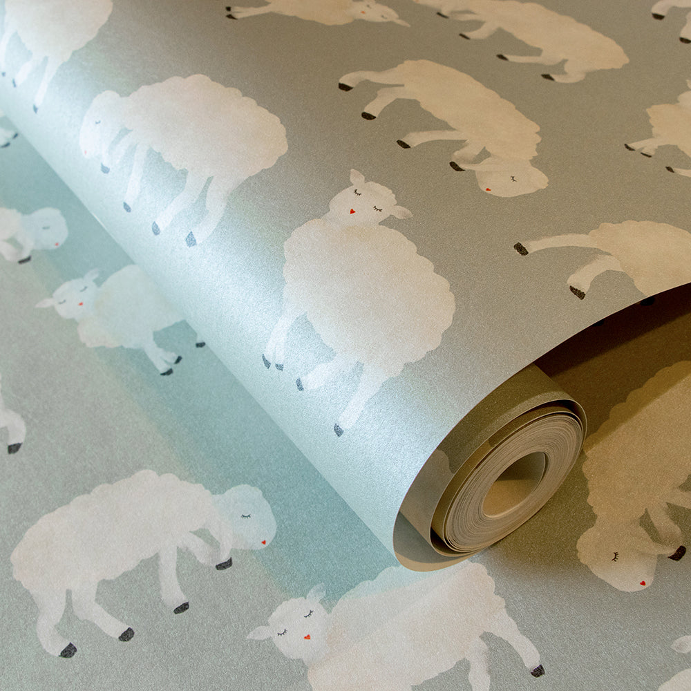 Great Kids - Counting Sheep kids wallpaper Hohenberger    