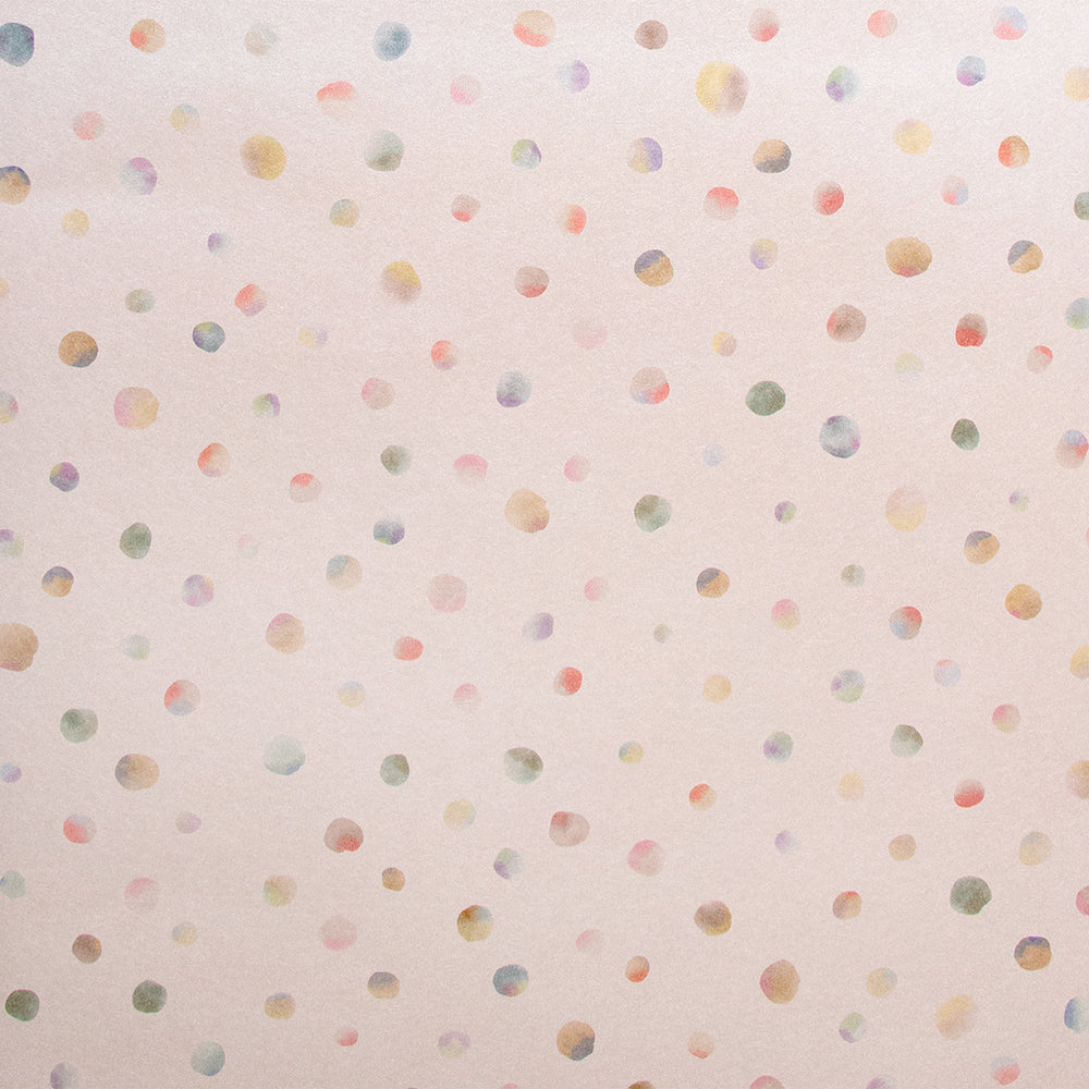 Great Kids - Watercolor Dots kids wallpaper Hohenberger Roll Light Pink  26835-HTM
