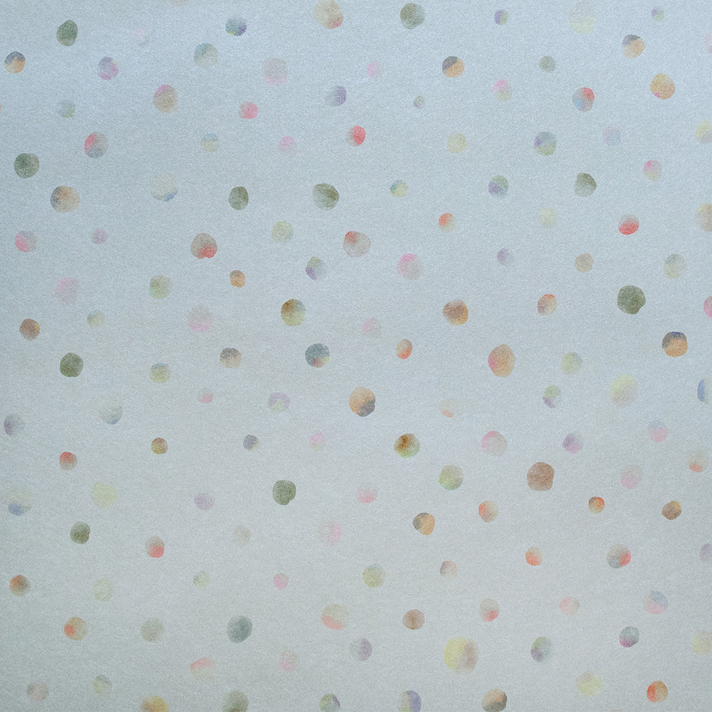 Great Kids - Watercolor Dots kids wallpaper Hohenberger Roll Light Blue  26837-HTM